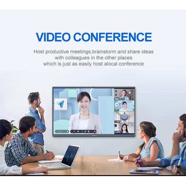 Smart Interactive Whiteboard 65" Interactive Display Interactive Flat Panel For Kids