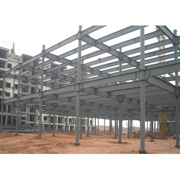 China Design Prefabricated Steel Structure Large Span Metal Frame Warehouse 1000 Sqm Painted Steel Structure Building