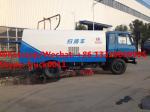cheaper price dongfeng RHD 170hp diesel 8-10tons road sweeper vehicle for sale,