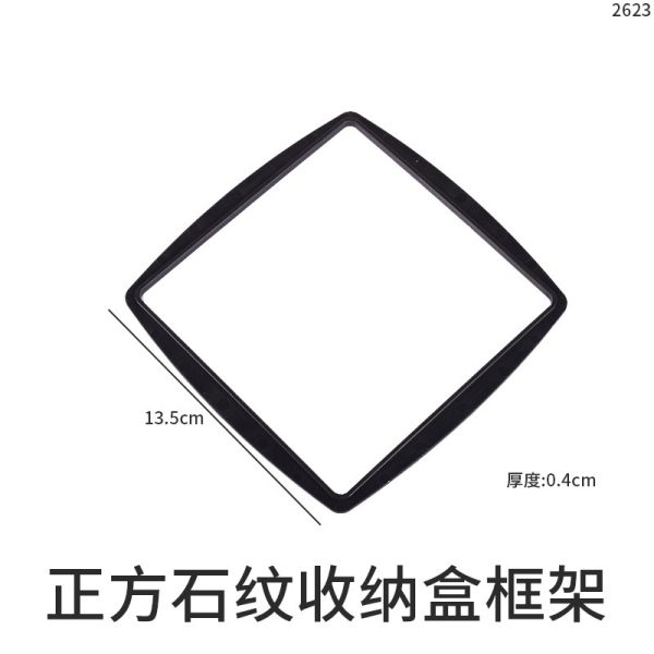 DIY Square Diamond Storage Box Mold Stacking High Diamond Storage Box Dropping Gypsum Silicone Mold