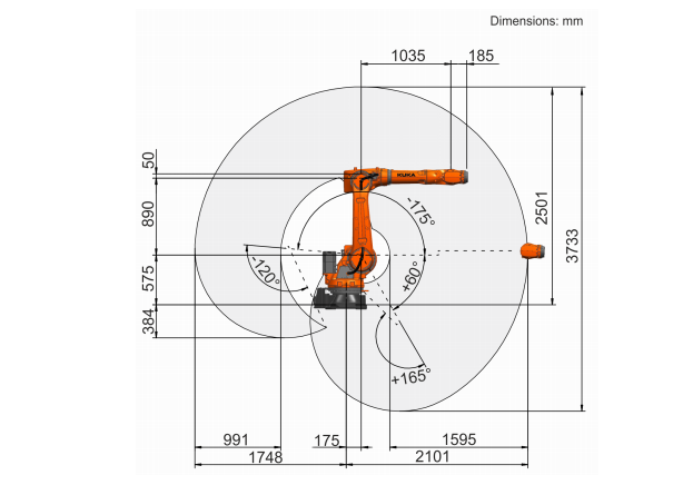 KUKA Robot Palletizing System - Automated Material Handling Solution for Logistics, Warehousing and Production Line Integration