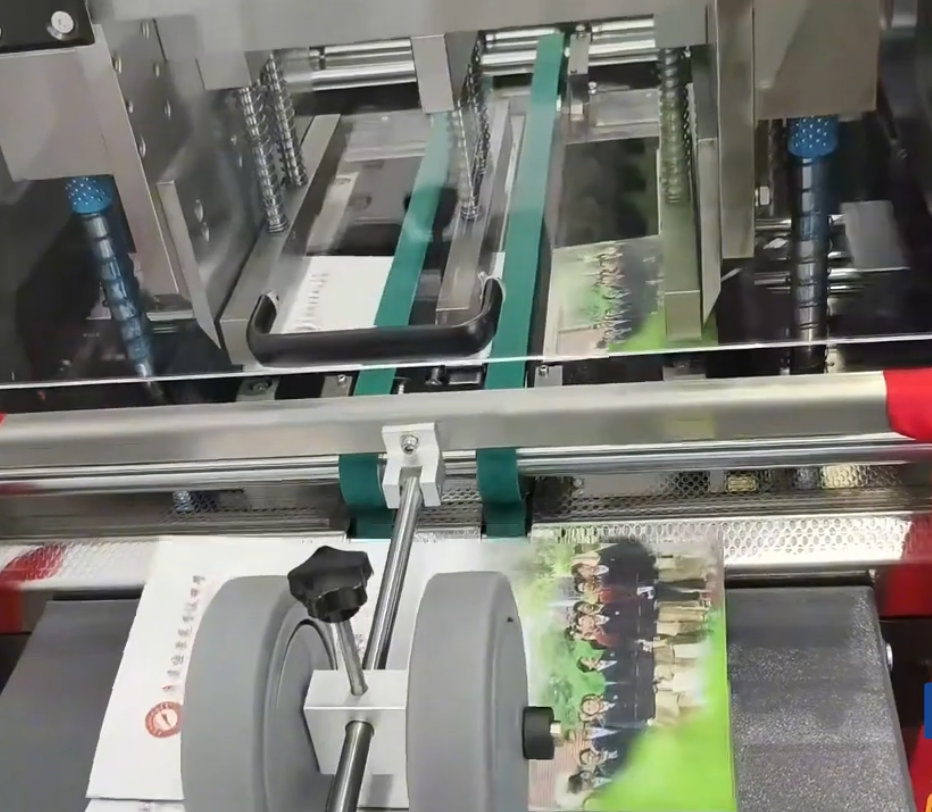 HX480P Booklet Processing Machine servo synchronized feeding multi function integrated line