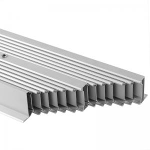 China Repand Aluminium Heat Sink Profiles Heating Cooling Radiator System For Electronics on sale