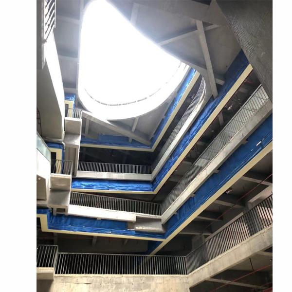 Heat Resistance Fire Curtain Rolling Shutter Door Blue Inorganic Fire Shutter Solution