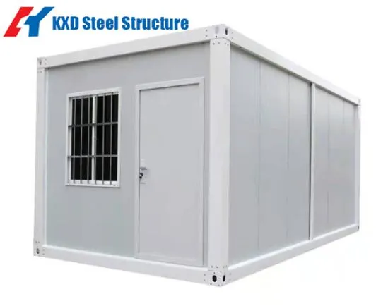 Modern Contemporary Modular Steel Container Dormitory Modern Portable Flat Pack
