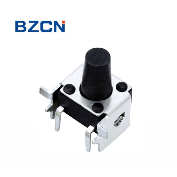 SPST Function Right Angle Tactile Switch Back Button With Metal Bracket