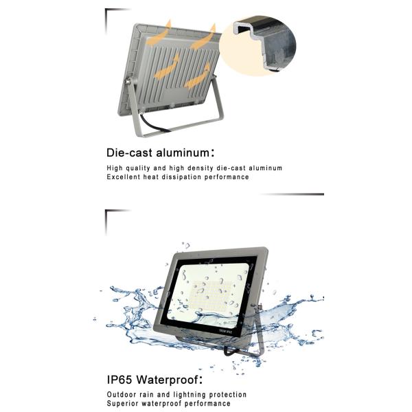 KCD Stadium Smart Large Portable Ip65 Led Flood Light 50w