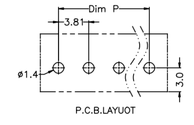 Low Voltage pluggable terminal block / 3.81 mm Pitch Connector 2 ~ 24 poles