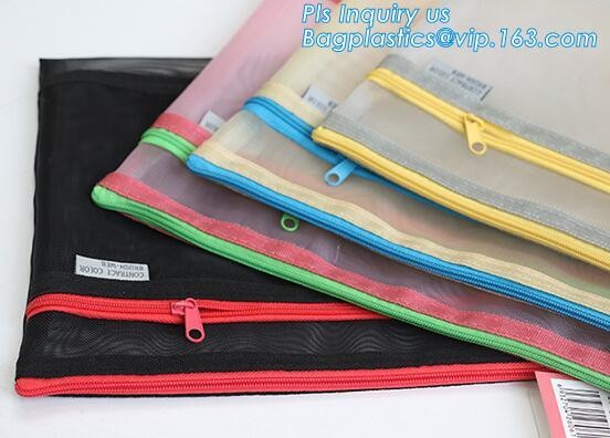 k document file bag, Document File Folder /Document Bag, Mesh pattern plastic