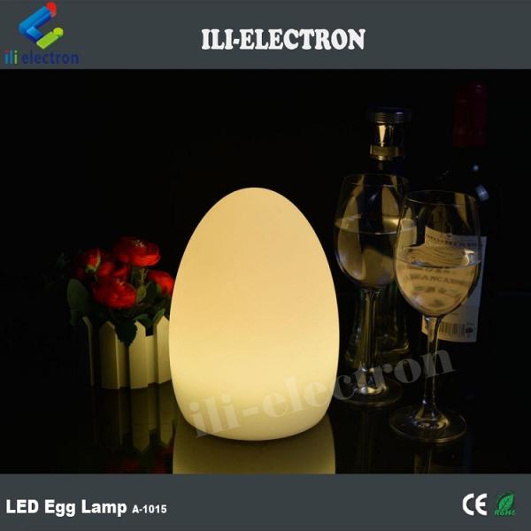 LED Lighting Egg Shape Table Lamp with 16 Colors Changing