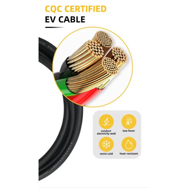 11kW AC Output Current Type 2 Wall-Mounted EV Charging Station with 5m Cable and Rated Current 16A