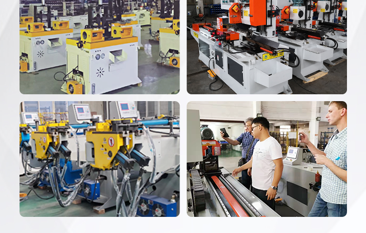80 Series Double-head Chamfering Machine Automatic Feeding High-precision Pipe and bar Chamfering Machine