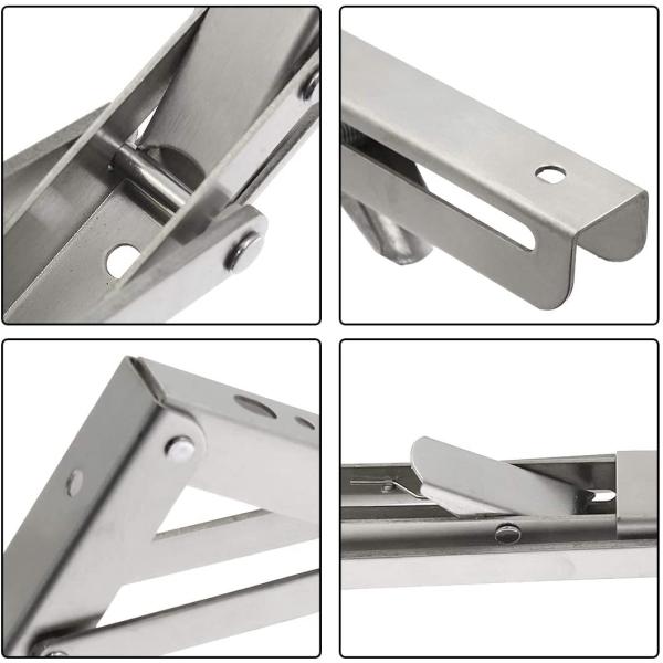 Max Load 500lb Floating Wall Mounted Shelf Bracket for Space Saving Triangle Bracket