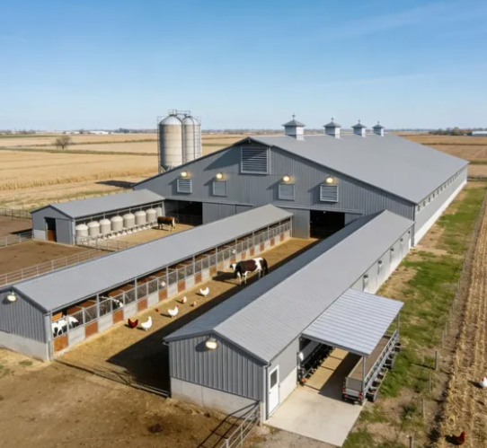 Automatic Layer Chicken Cage System with Hot-Dip Galvanized Steel Multi-Tier Manure Removal and Automated Feeding