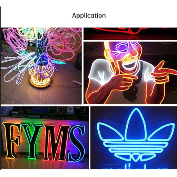 Outdoor 1.66cm 16W SMD5050 Programmable LED Flex Neon