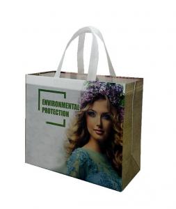 Quality Custom cheap PP non- laminated gift tote non woven shopping bag with offset printing for sale