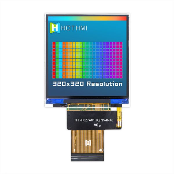 Highlight 2.7 Inch 320x320 Readable Sunlight TFT Display Panel For Industrial Control