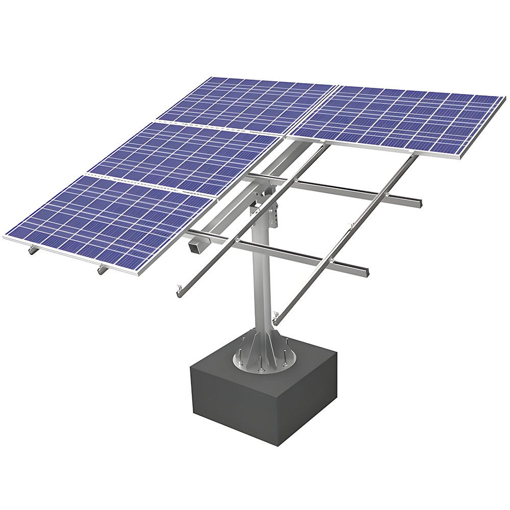 Single Axis-10P: 10-Panel Single Axis Sun Tracker System