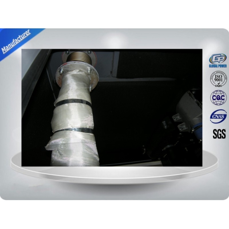 Vehicle AC 3 Phase Trailer Mounted Generator With Leaf Spring Suspension Structure Node