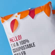 Bio Corn starch Eco Biodegradable & Compostable MAILING BAGS, COMPOSTABLE & BIODEGRADABLE CORNSTARCH ENVELOP/MAILER BAGS