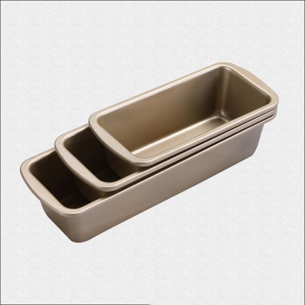 Customized Perforated Toast Bread Baking Mold Medium Loaf Pan 21*8.5*5.3cm