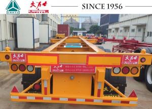 Quality 40 FT Tri Axles Skeletal Container Trailer With Superior Carrying Capacity for sale