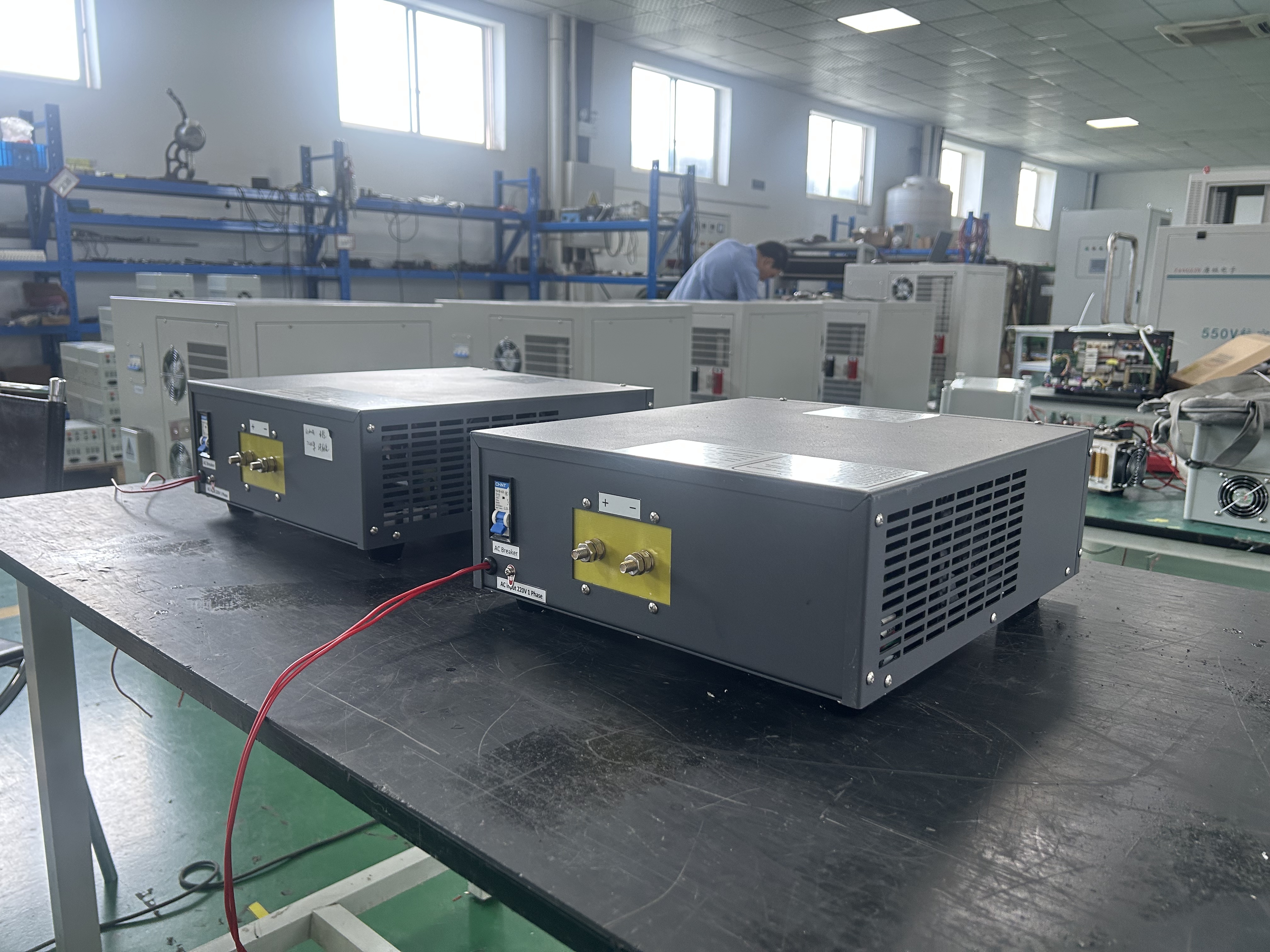 6V 100A Low Ripple Electrolysis Rectifier with 220V Single Phase Input and Local Panel Control