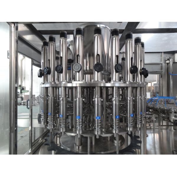 Juice Processing Plant Beverage Filling Equipment With PLC Automatic Control
