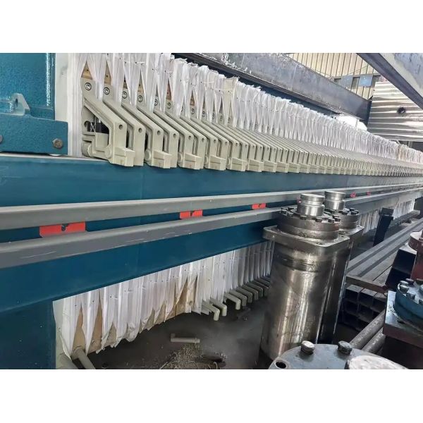 Fixed Oil Cylinder Filter Cloth Walking Filter Press Automatic Correction