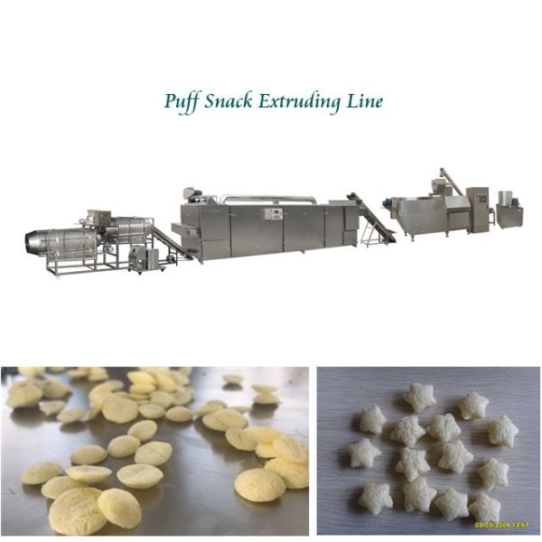 Corn Puff Snack Making Machine Leisure Snack Processing Line