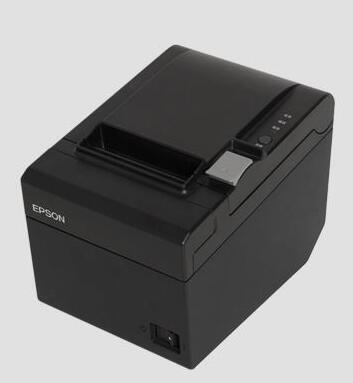 Black POS Thermal Receipt Printer , Wireless Thermal Label Printer 150mm/S Speed