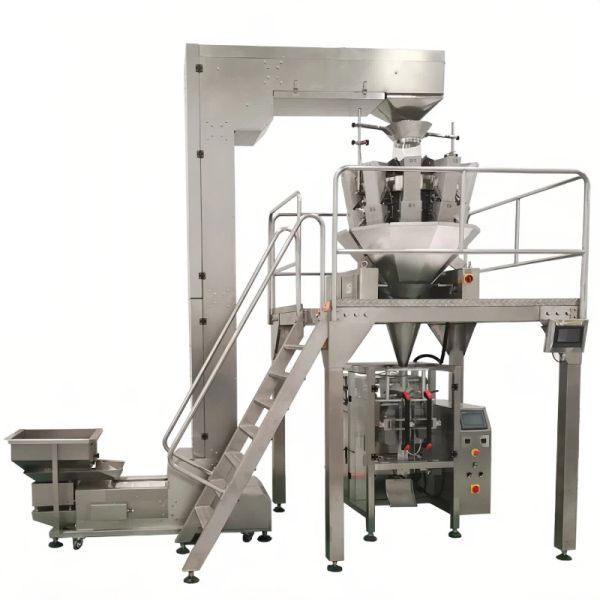 Multi Head Automatic Granule Packing Machine Large Vertical Packaging Machine 2.5kw
