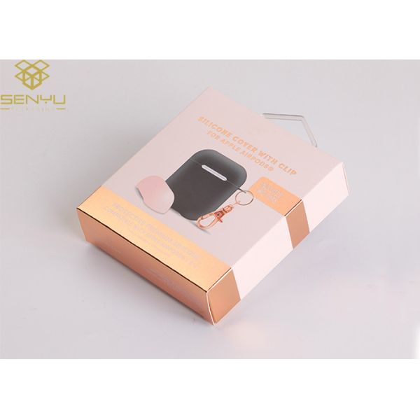 Blister Ttray Cover Custom Retail Packaging Boxes For Airpods Case Package