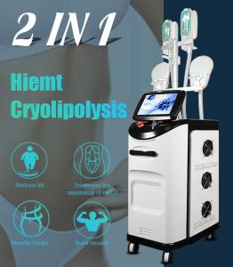 Quality EMS Cryolipolysis Body Sculpting Machine 2 In 1 For Fat Removal Body Contouring for sale