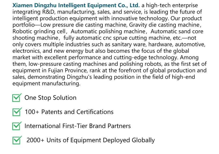 High Flexibility High Rigidity Fully Automatic Polishing Machine and 6 Axis Robot Grinding Machine