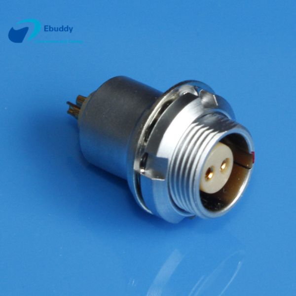 EFG rear panel install socket Lemo 2pin 0B series female socket EFG.0B.302.CLL