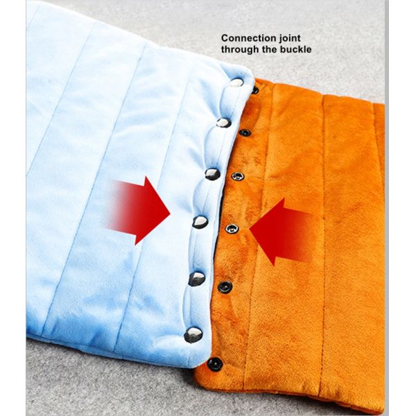 Printed Cloth Hand Warmer Sleeve no button consistent temperature with power bank