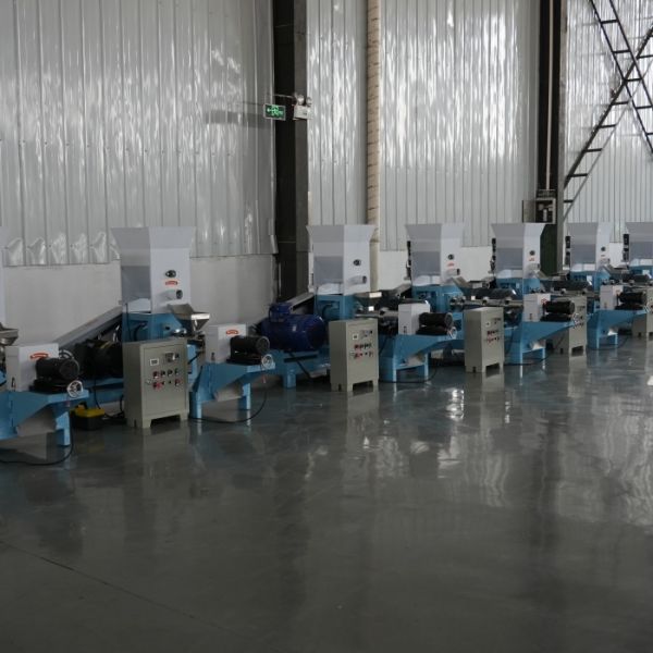 Mini Floating Fish Feed Pellet Extruder Machine 40 - 50kg/H