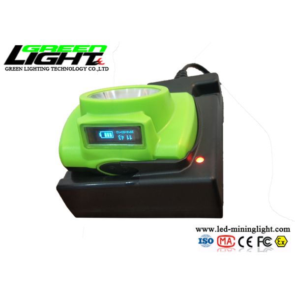 Fire Resistant Cordless Cap Lamp Anti Explosive 15000lux Transparent PC