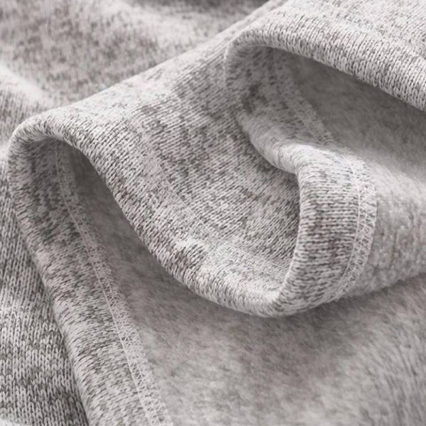 Diy Photo Printing Soft Blank Polyester Sublimation Heather Grey Throw Blanket