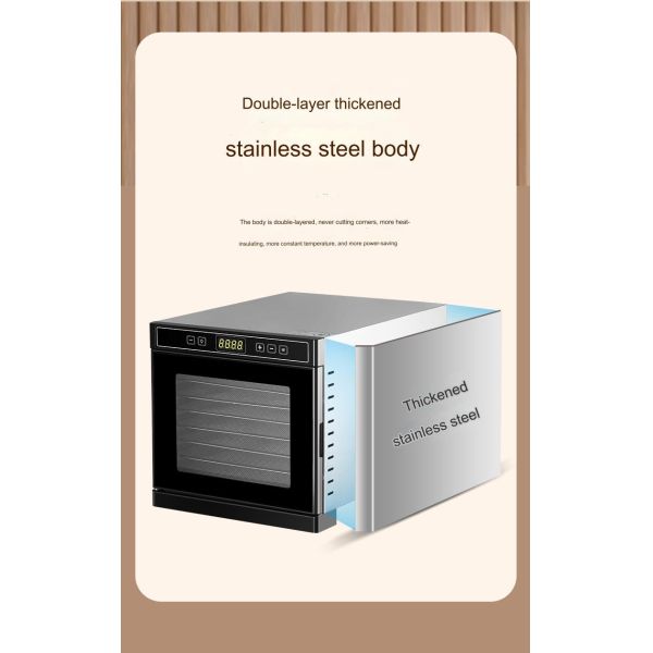 Intelligent CNC Variable Frequency Fruit Dryer for Drying Machine 220v Multifunctional