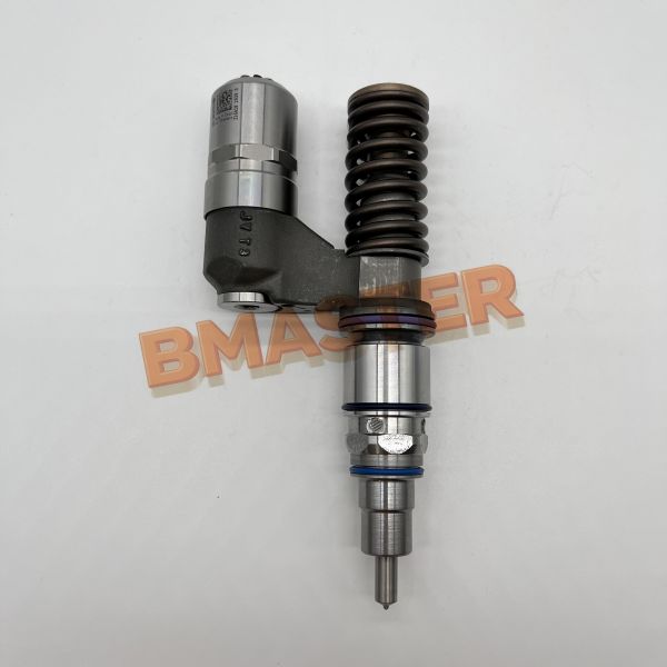 Precision fuel injector component showing detailed manufacturing and assembly