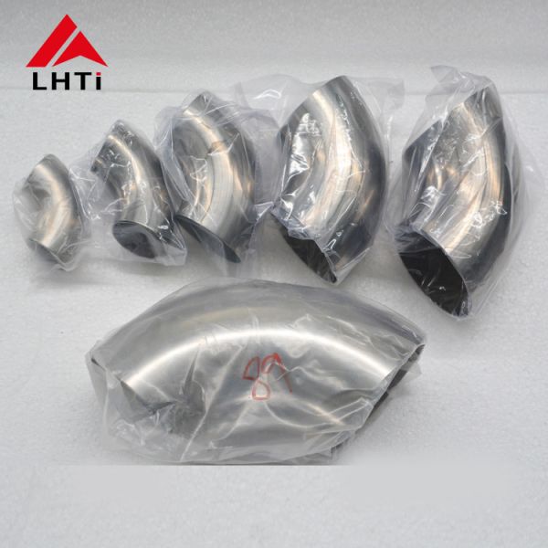 High Quality 3.5" Seamless Titanium Tube Elbow