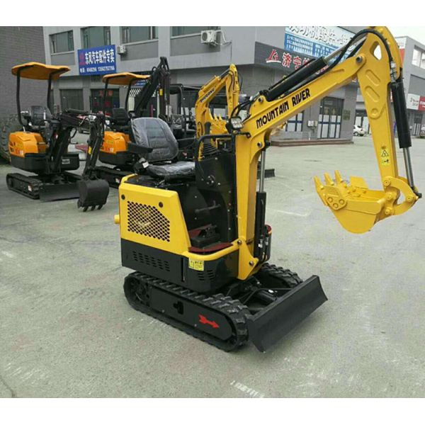 Indoor Ground Digging Micro Hook Machine Mini Digger Compact Earth Moving Machine 2ton