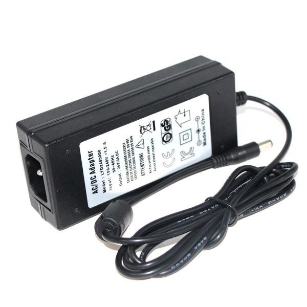 120W Desktop Power Adapter 100-240V AC with C14 C8 C6 Input