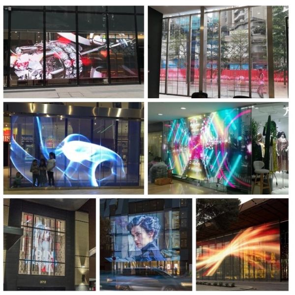 Fixed SMD1921 P3.91 Glass Window LED Display 4500nits