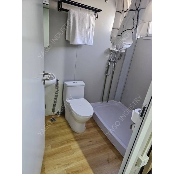 Thermal Insulation Mining Camp Flatpack Container House Modular Building