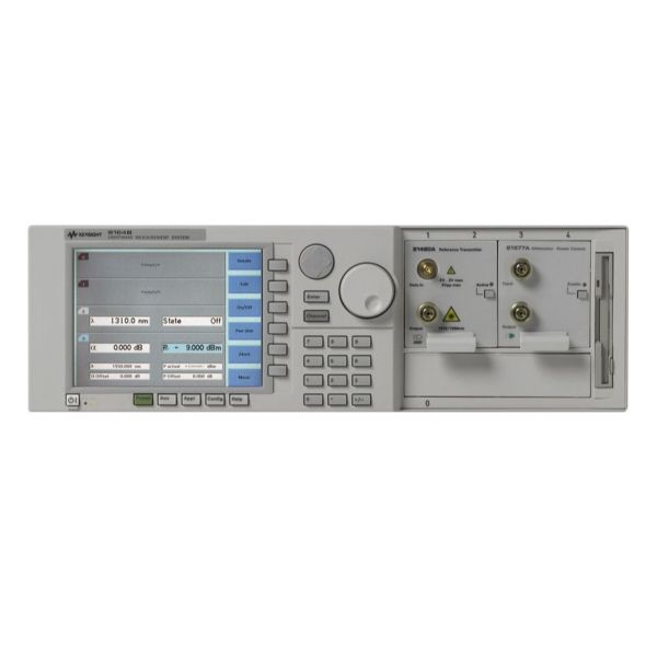 Agilent 8164B Lightwave Measurement System detailed view