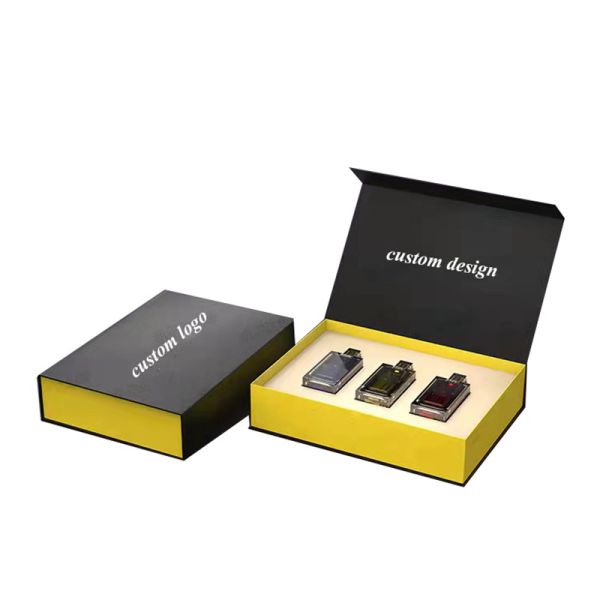 Glossy Lamination Custom Paper Packaging Box For Skin Care Cosmetics
