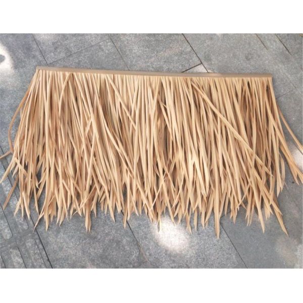 Waterproof Outdoor Simulation Thatch Tile Roof with Customized PVC Material Component